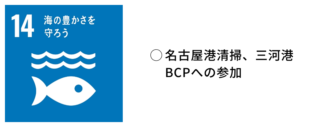 名古屋港清掃、三河港BCPへの参加
